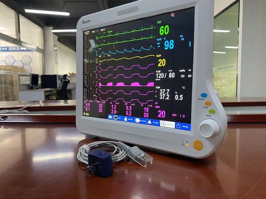 Монитор Multi параметра ECG терпеливый, модульный терпеливый монитор SPO2