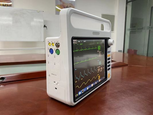 Портативный NIBP SPO2 Монитор пациента, ЭКГ Монитор сердца для больницы ICU