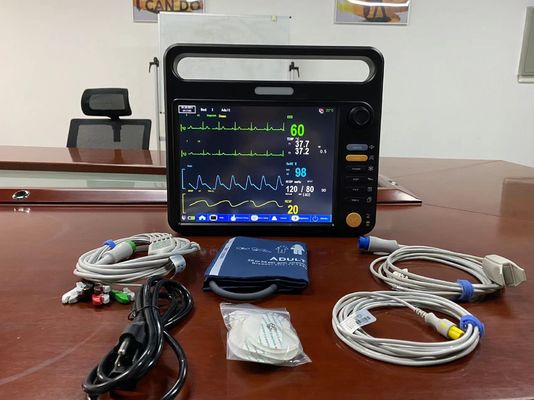 Медицинский ЭКГ портативный пациентский монитор Multi Para для взрослых детей новорожденных