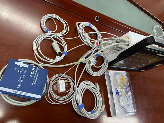 12.1-дюймовый многопаравый кардиомонитор, устройства для мониторинга жизненных показателей для больницы
