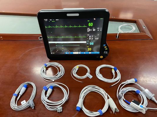 Диагностический многопараметровый пациентский монитор с 15-дюймовым TFT LCD экраном OEM