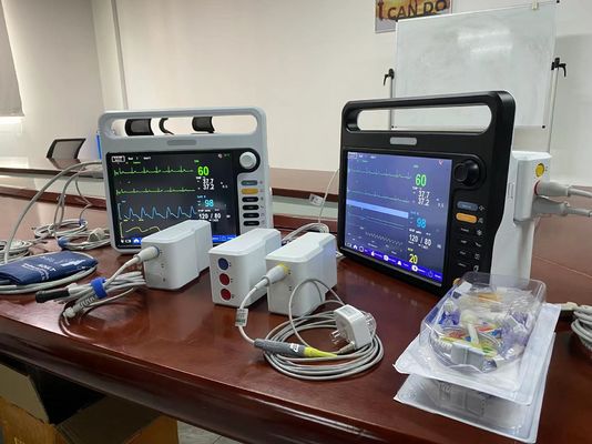 Модульный портативный пациентский монитор с множественными параметрами