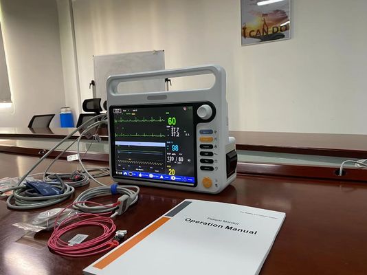Медицинский аппарат для контроля сердечных сокращений с множественными параметрами для взрослых новорожденных детей