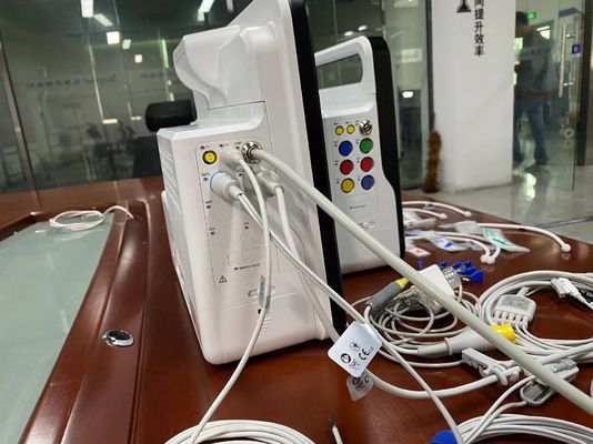 12.1" Портативный аппарат жизненно важных сигналов для пациентов-ветеринаров на разных языках