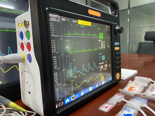 ЭКГ NIBP SPO2 Ветеринарный многопараметрический монитор портативный для животного пациента