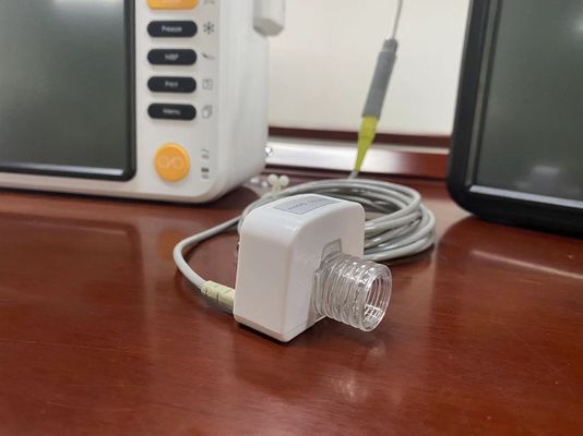 Пластиковый материал конечный приливный датчик CO2 для кардиомонитора интенсивной терапии