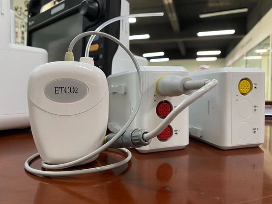 Взрослый педиатрический боковой модуль CO2 Пластиковый материал для измерения Etco2