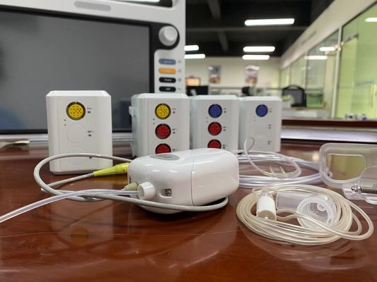 White Sidestream Etco2 Sensor Plug Play для новорожденных животных