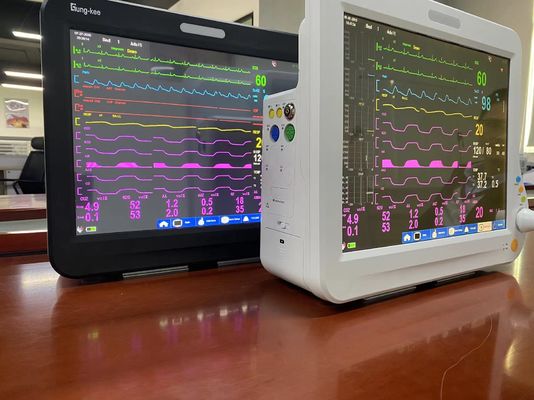 Портативный монитор ICU сердечный, монитор Multi параметра наркотизации терпеливый