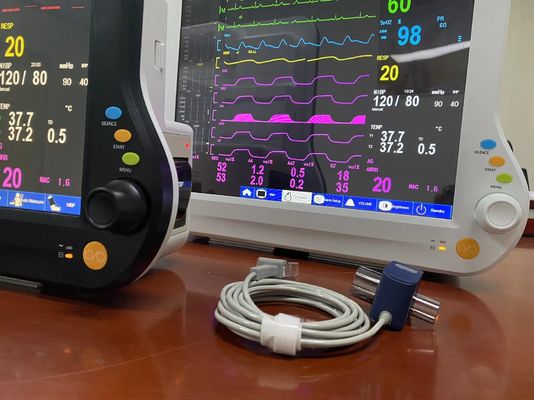 Монитор основного направления ICU сердечный, монитор Multi параметра наркотизации терпеливый