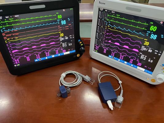 Монитор Multi параметра ECG терпеливый, модульный терпеливый монитор SPO2