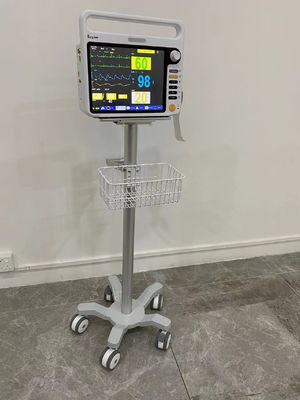 Neonate авиация алюминиевое Matieral вагонетки монитора 3 колес дюйма молчаливых медицинская