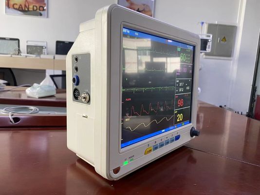 12,1 Монитор ЭКГ SPO2 NIBP монитора жизненных показателей монитора монитора пациента экрана TFT LCD дюйма портативный сердечный