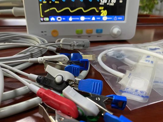 Монитор показателей жизненно важных функций облегченного ветеринарного монитора Multiparameter портативный ветеринарный
