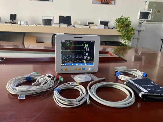 8.4 дюймовый портативный ЖК-дисплей TFT для SPO2 NIBP Temp ECG EtCO2