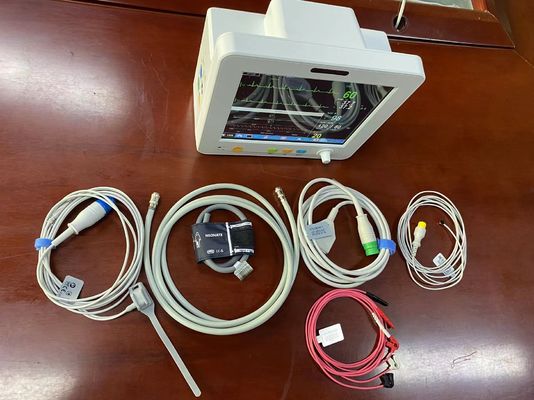 Монитор облегченного Neonate терпеливый, мониторы показателей жизненно важных функций Temp ECG SPO2 NIBP портативные